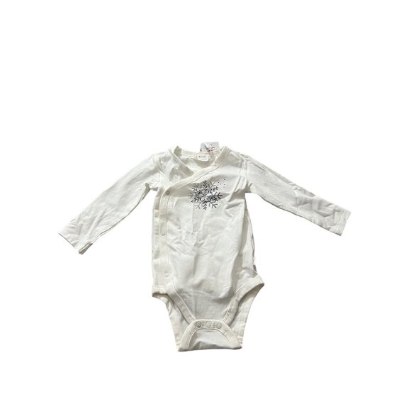 Firsts off white long sleeve bodysuit 12 months - Picture 1 of 4